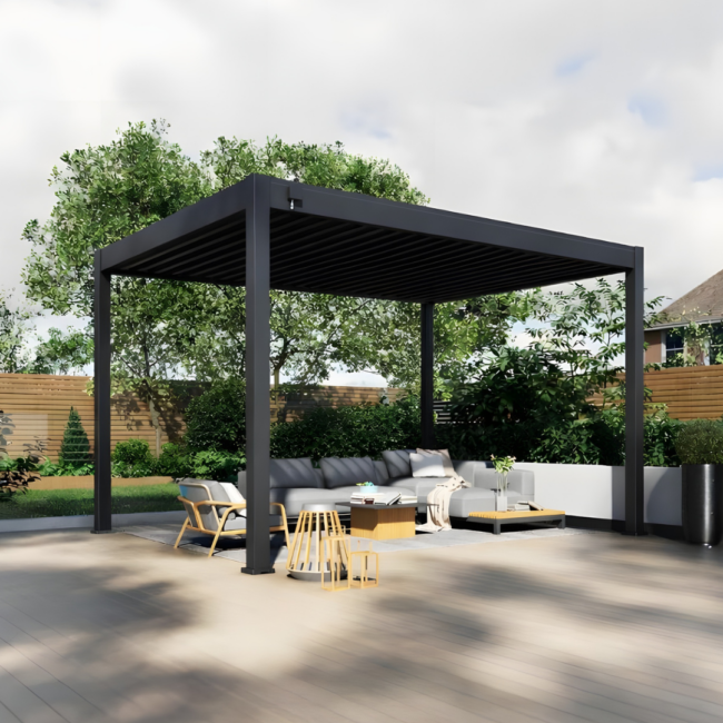 Hygge™ Aluminium Pergola With Lighting System