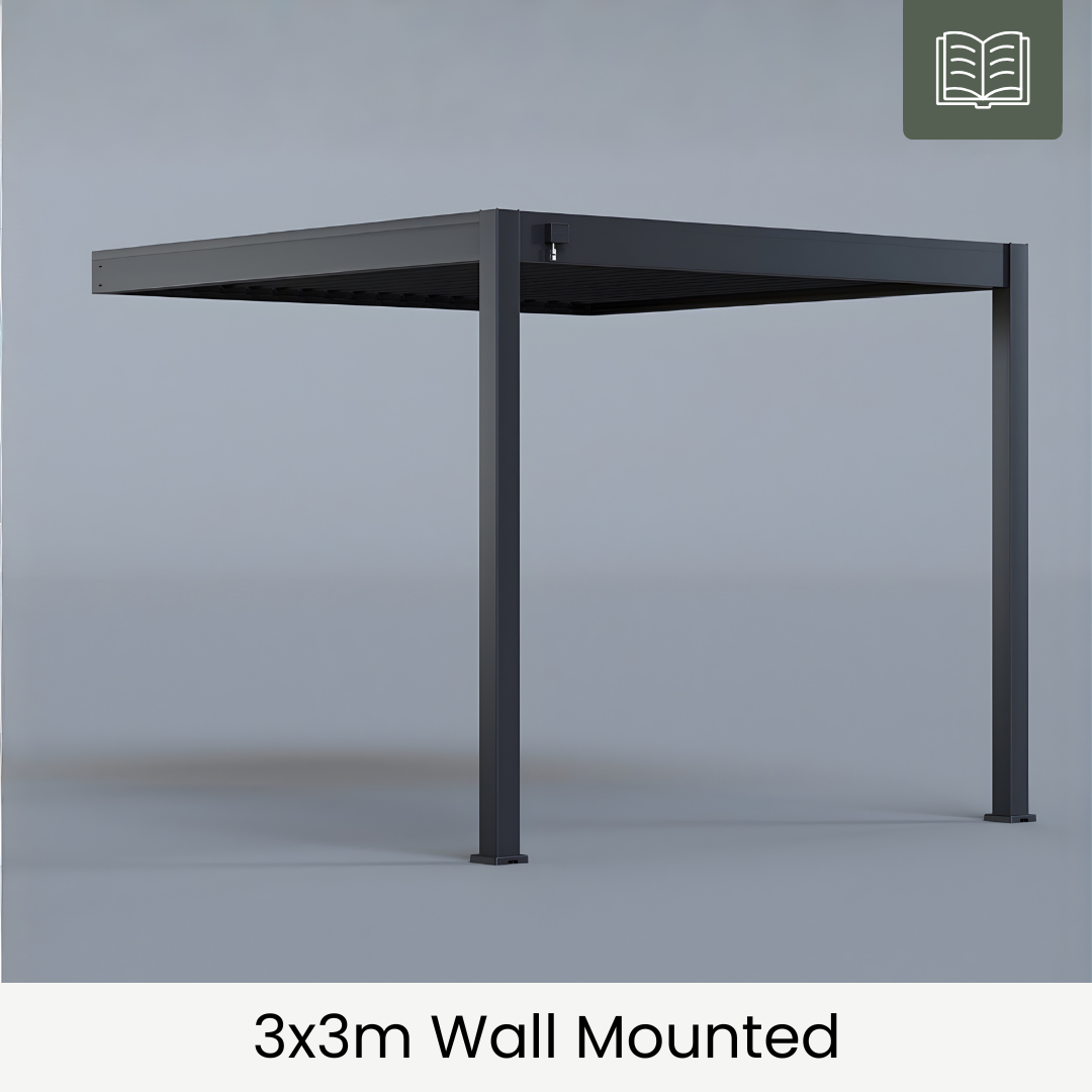 3x3m Wall Mounted